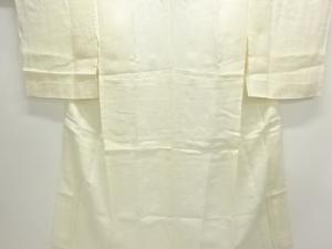 アンティーク　本麻透かし織花模様長襦袢